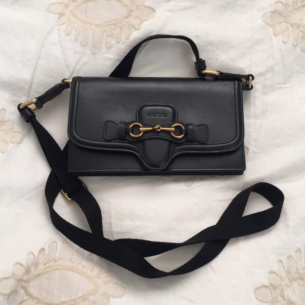 Gucci Lady Web convertible wallet